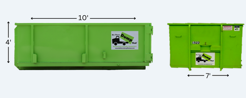 10 Yard Dumpster Dimensions